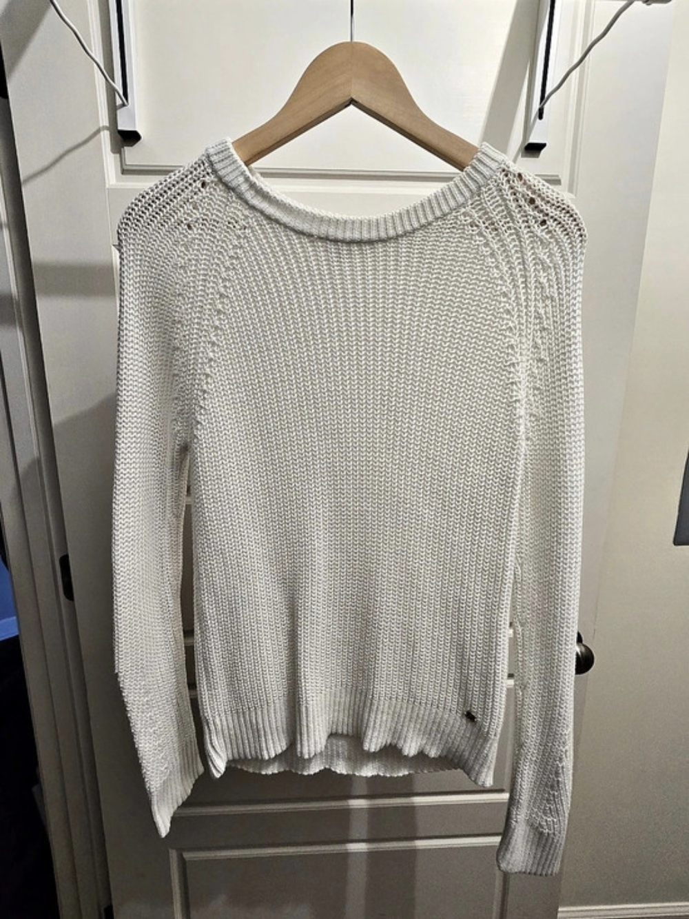Lilly Pulitzer Women's White Knit Crew Neck Sweater